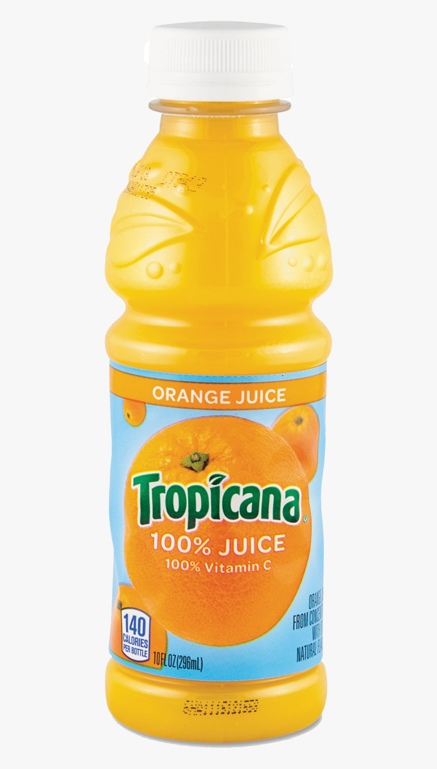 Tropicana Juice Png Pics - Tropicana Orange 10 Oz, Transparent Png