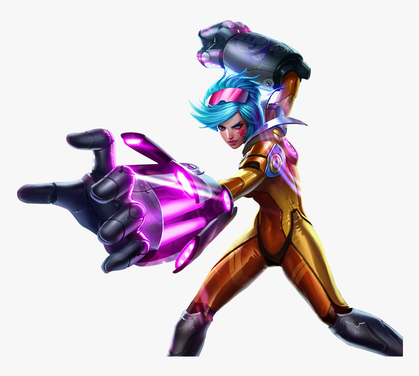 Neon Strike Vi Best Skin For Vi - Neon Strike Vi Png, Transparent Png