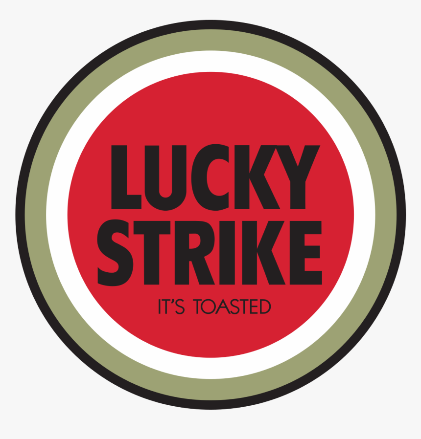 Lucky Strike Logo - Circle, HD Png Download