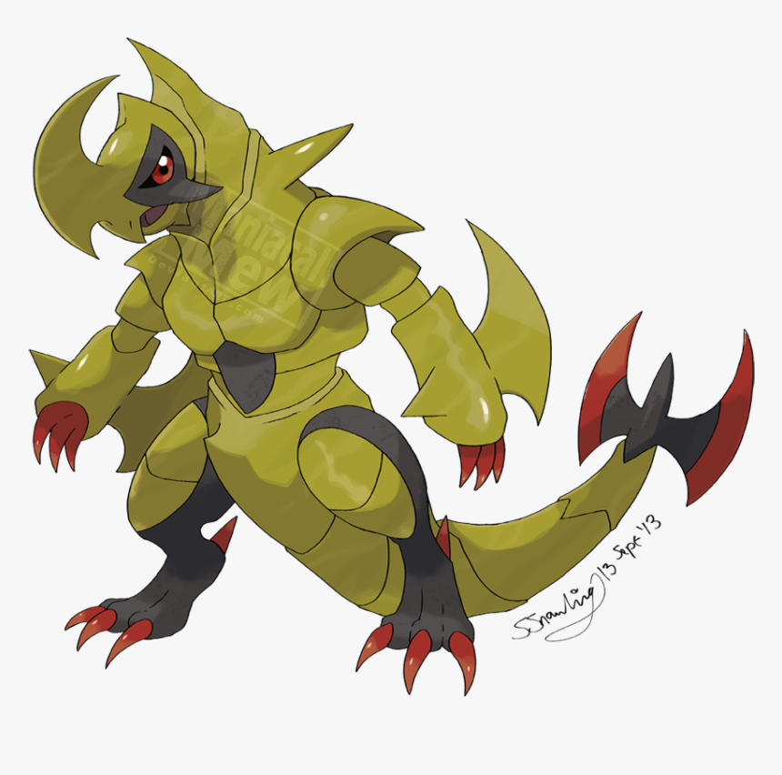 Mega Haxorus, HD Png Download
