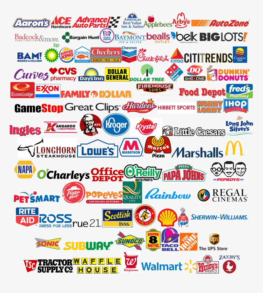 The Map Was Produced From Sources Deemed To Be Reliable - Map Of Major Retailers, HD Png Download