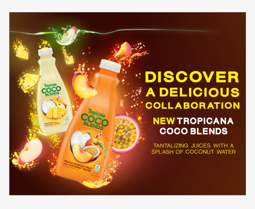 Tropicana Coco Blends Concept Visual, HD Png Download