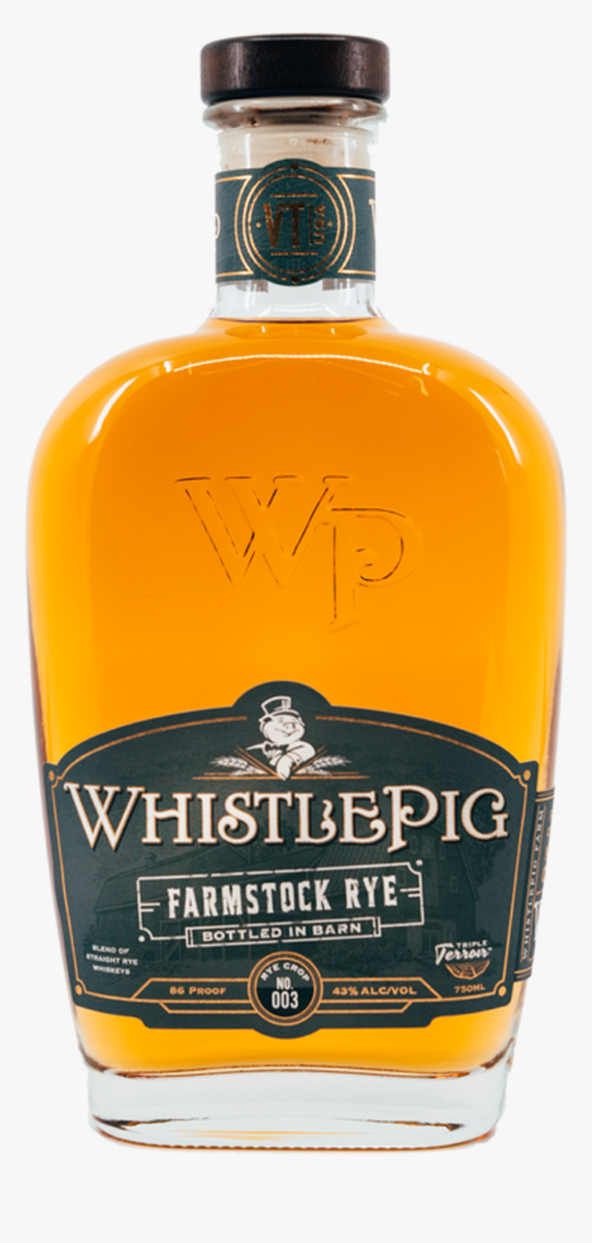 Whistle Pig Farmstock Rye Whiskey Crop - Whistlepig Farmstock Rye Crop No 003, HD Png Download