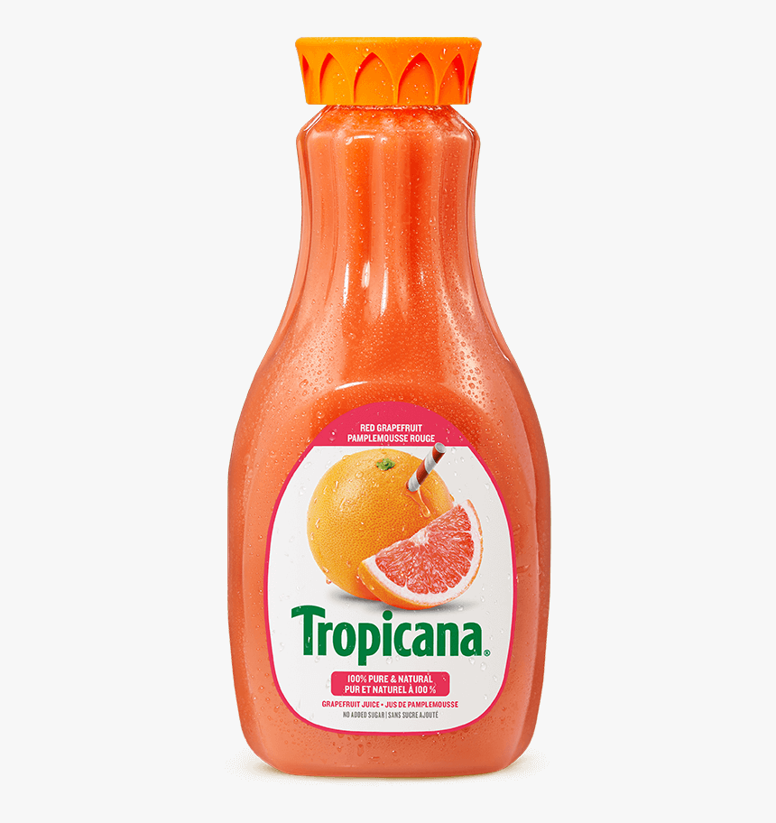 Tropicana® 100 % Pure Red Grapefruit Juice - Tropicana Products, HD Png Download