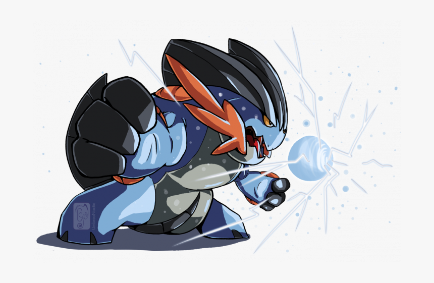 Mega Swampert Pokemon Fake, HD Png Download