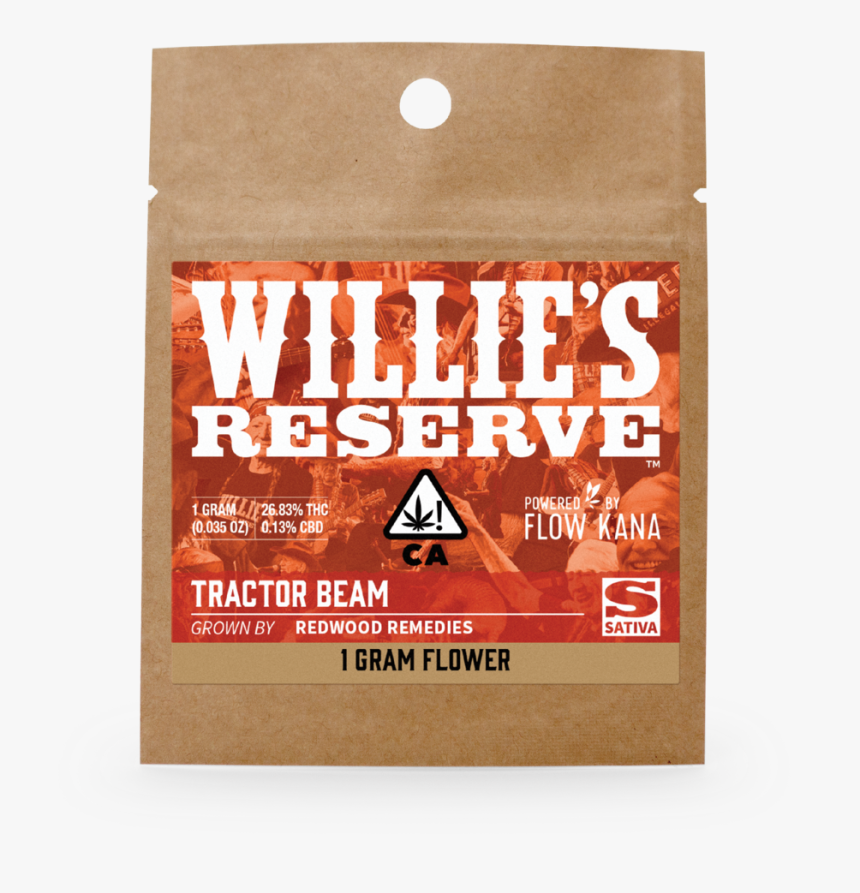 Flower 1g Kraft Mylar Ca, HD Png Download