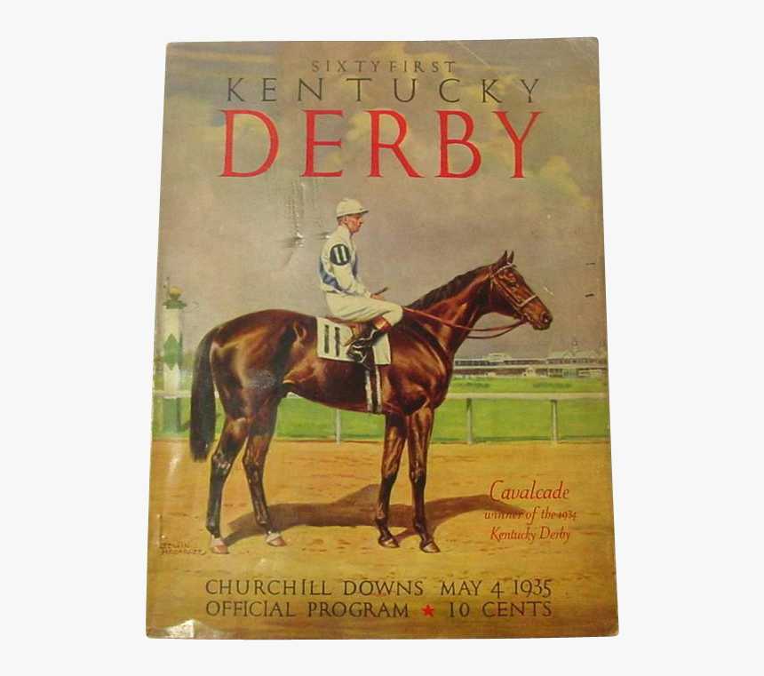 Https - //www - Rubylane - Com/item/509933 Rlm0001484/six78ty - Kentucky Derby Program, HD Png Download