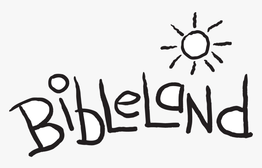 Bibleland Logo Black Version - Calligraphy, HD Png Download