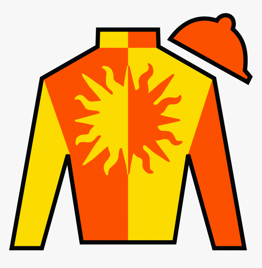 2018 Kentucky Derby Silks , Png Download - Celestial Moon And Sun Silhouettes, Transparent Png
