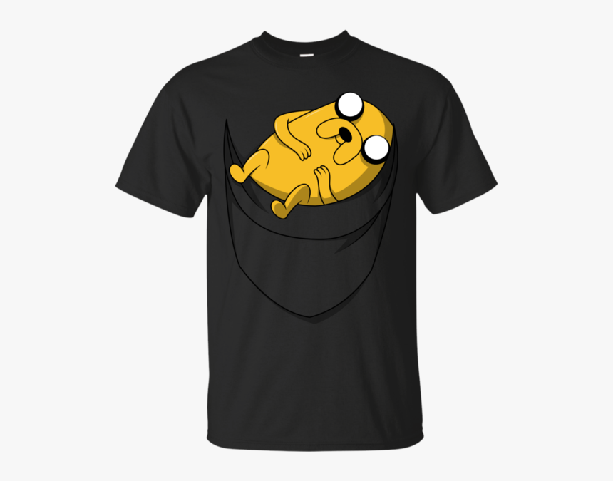 Pocket Jake Adventure Time T Shirt & Hoodie - T-shirt, HD Png Download