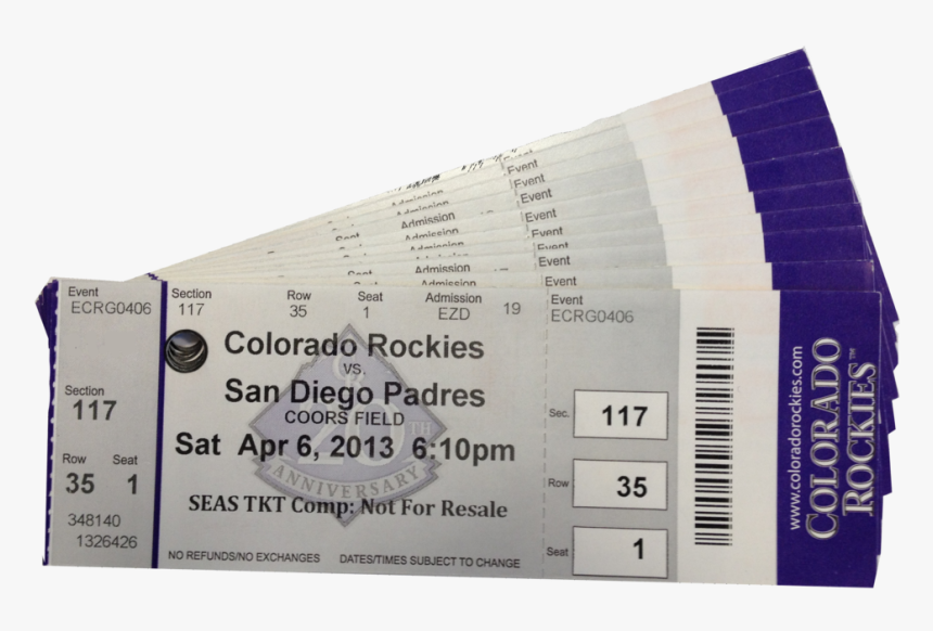 Tickets, HD Png Download