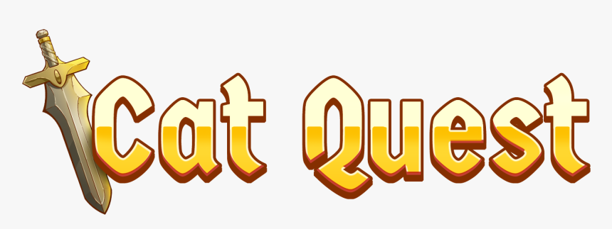 Cat Quest Logo Png, Transparent Png