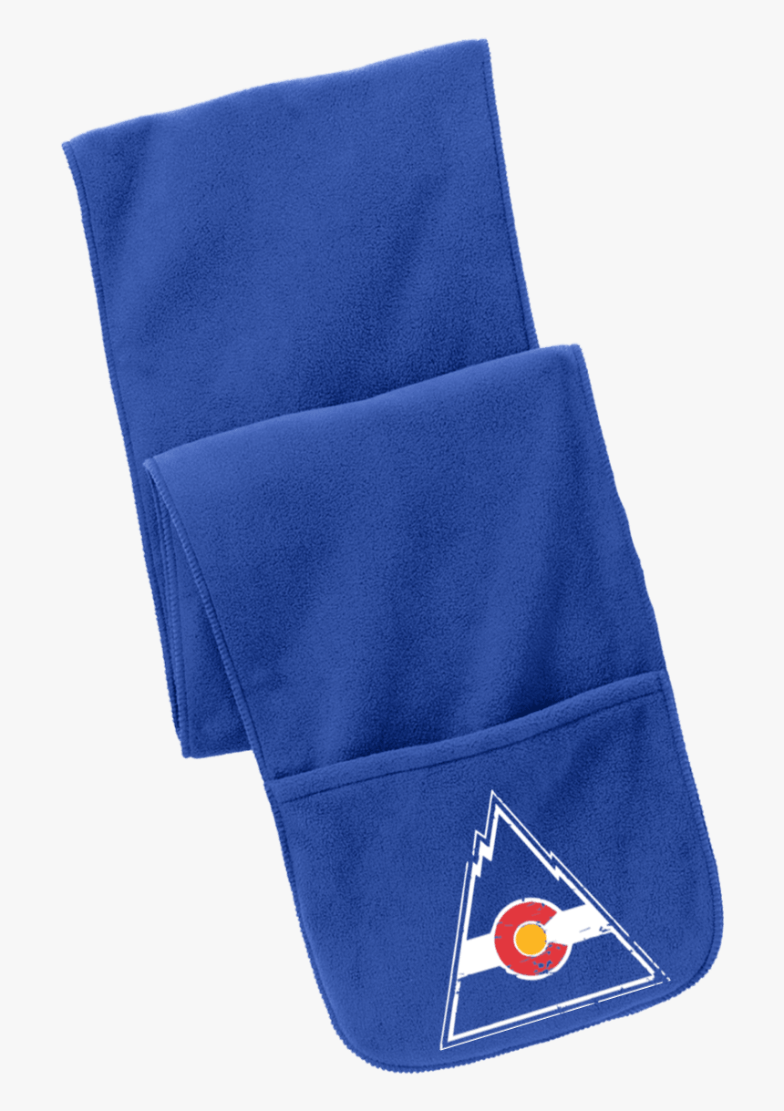 Cyber Special Colorado Rockies Fleece Scarf With Pockets - Patchwork, HD Png Download
