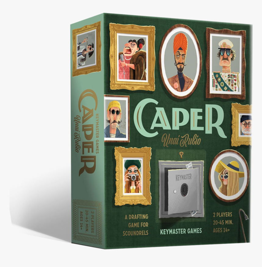 Transparent Games Png - Caper Board Game, Png Download