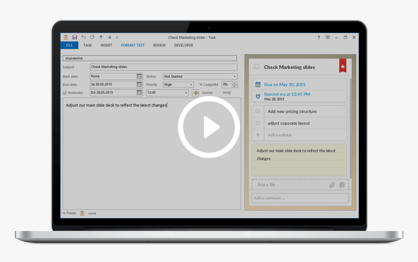 Wunderlist Yasoon, HD Png Download