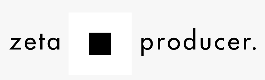 Zeta Producer Logo Black And White - Parallel, HD Png Download