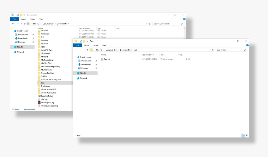 Txt File In File Explorer, HD Png Download