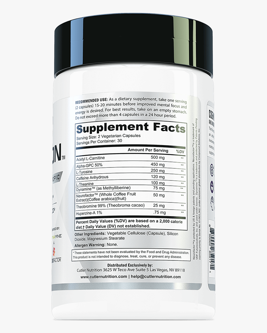 Cutler Nutrition Cognition, HD Png Download