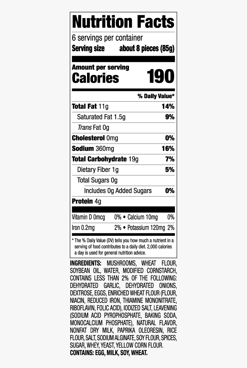 Nutrition Facts, HD Png Download