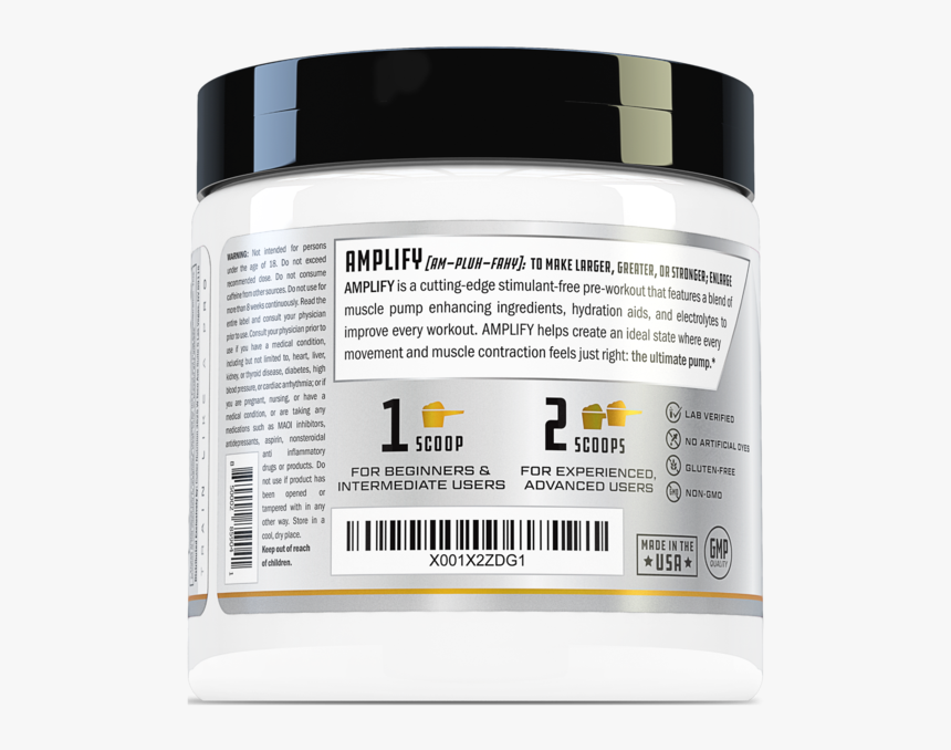 Amplify Cutler Nutrition, HD Png Download