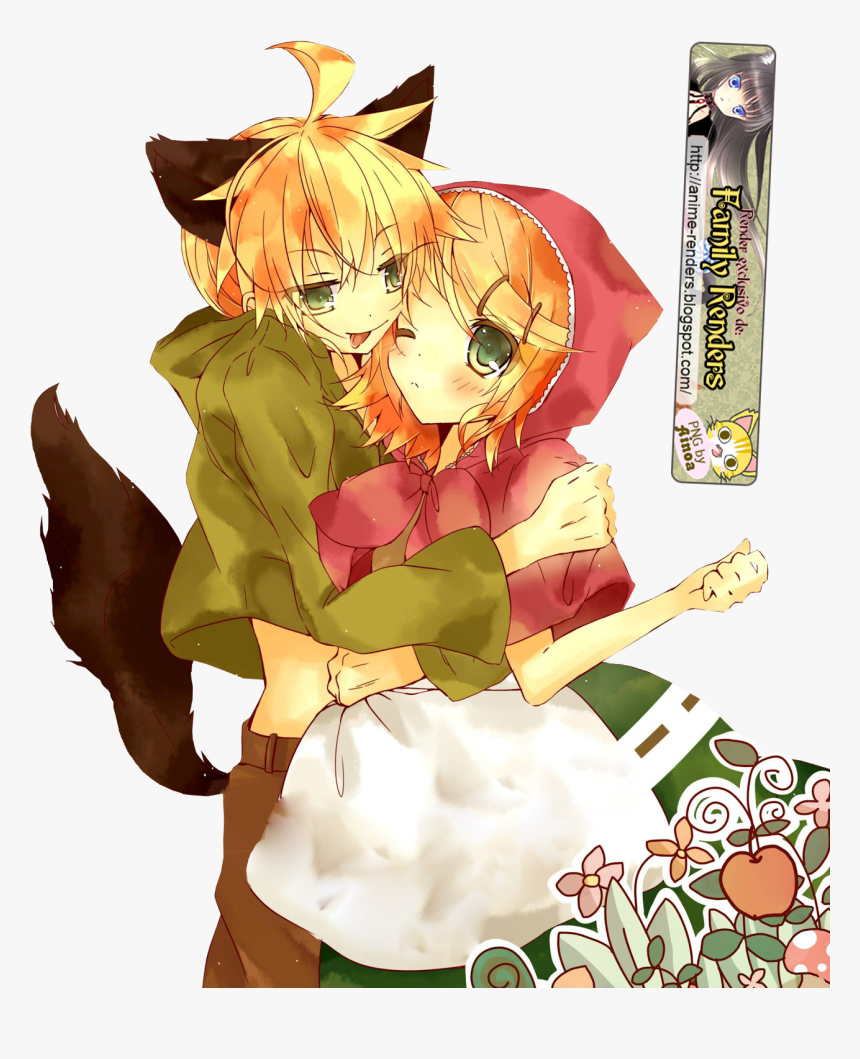 Rin Kagamine Png -rin & Len Kagamine Render, Hd Png - Rin & Len Kagamine Render, Transparent Png