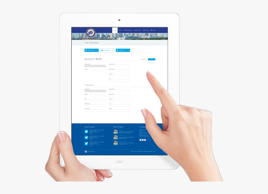 Tablet Computer, HD Png Download