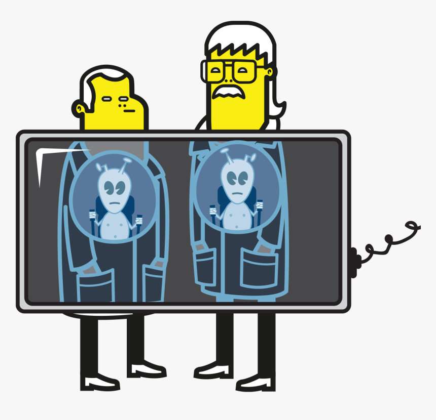 Radical Hp Cartoon Conspiracy Theory - Mo And Phil Radical, HD Png Download