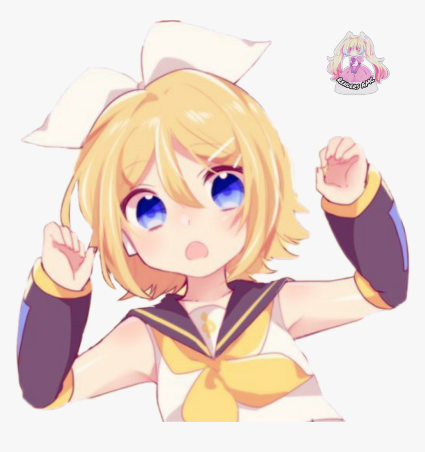 Anime Kawaii Rin Kagamine, HD Png Download