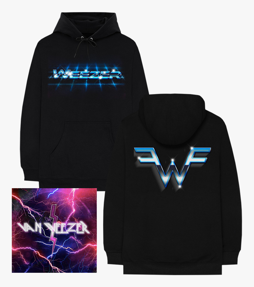Nasaseasons Grid Logo Hoodie Van Weezer Digital Album - Hoodie, HD Png Download
