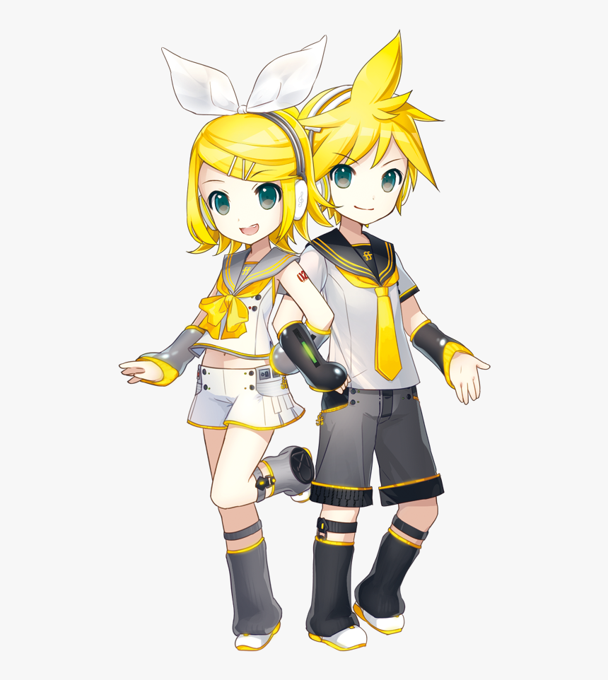 Rin Kagamine V4 Chibi, HD Png Download