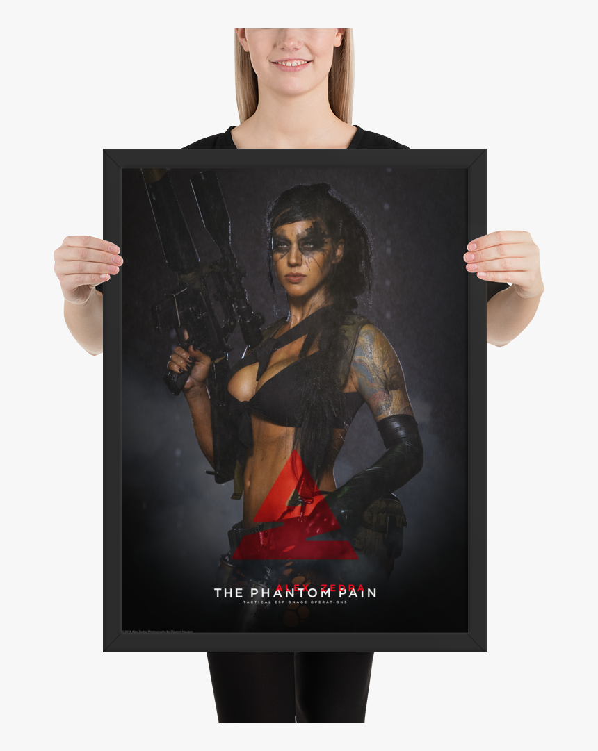 Mgsv Quiet Framed Poster - Poster, HD Png Download
