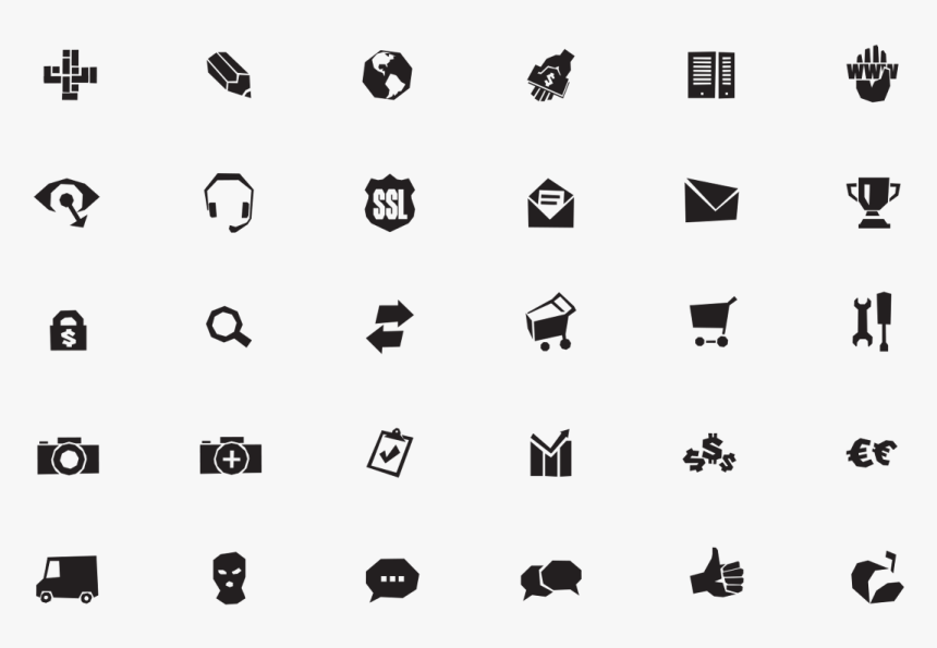 Black-and-white, HD Png Download