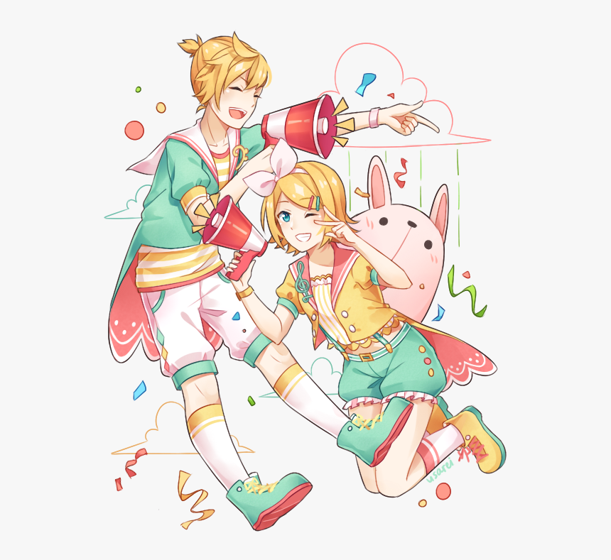 Kagamine Len, Kagamine Rin, And Vocaloid Image - Rin Kagamine Lyrical Star, HD Png Download