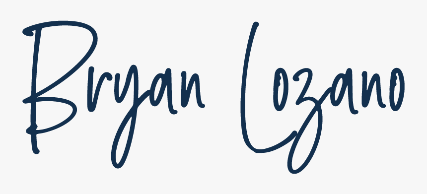 Bryan Lozano - Calligraphy, HD Png Download
