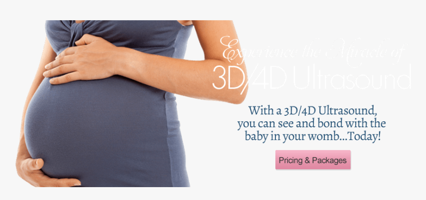 3d Ultrasound / 4d Ultrasound - Writing, HD Png Download