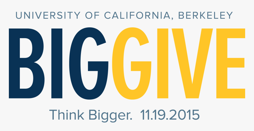 Uc Berkeley Big Give, HD Png Download