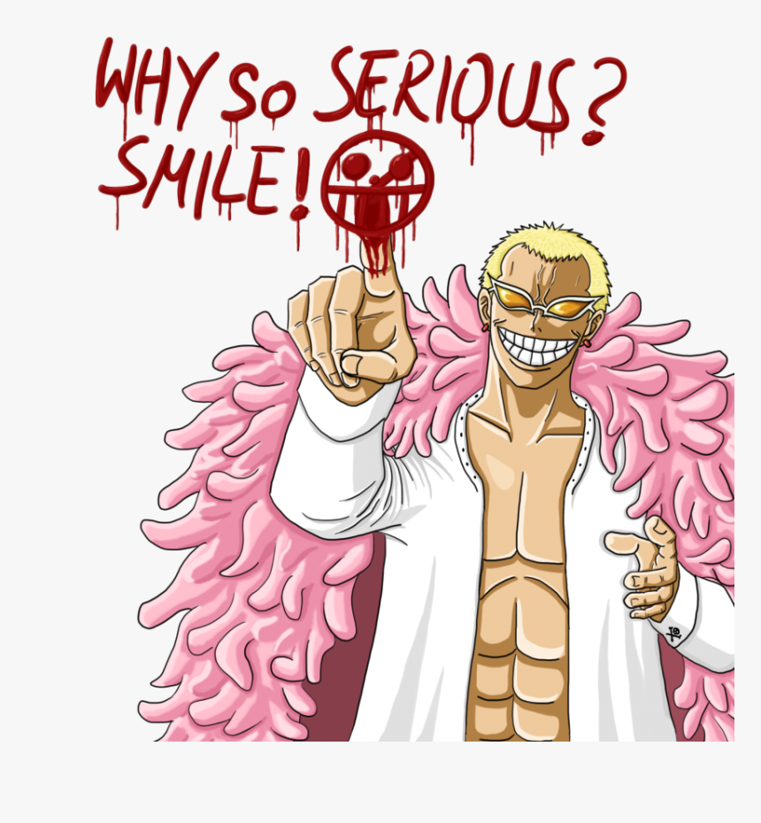 Why So Serious - So Serious Doflamingo, HD Png Download