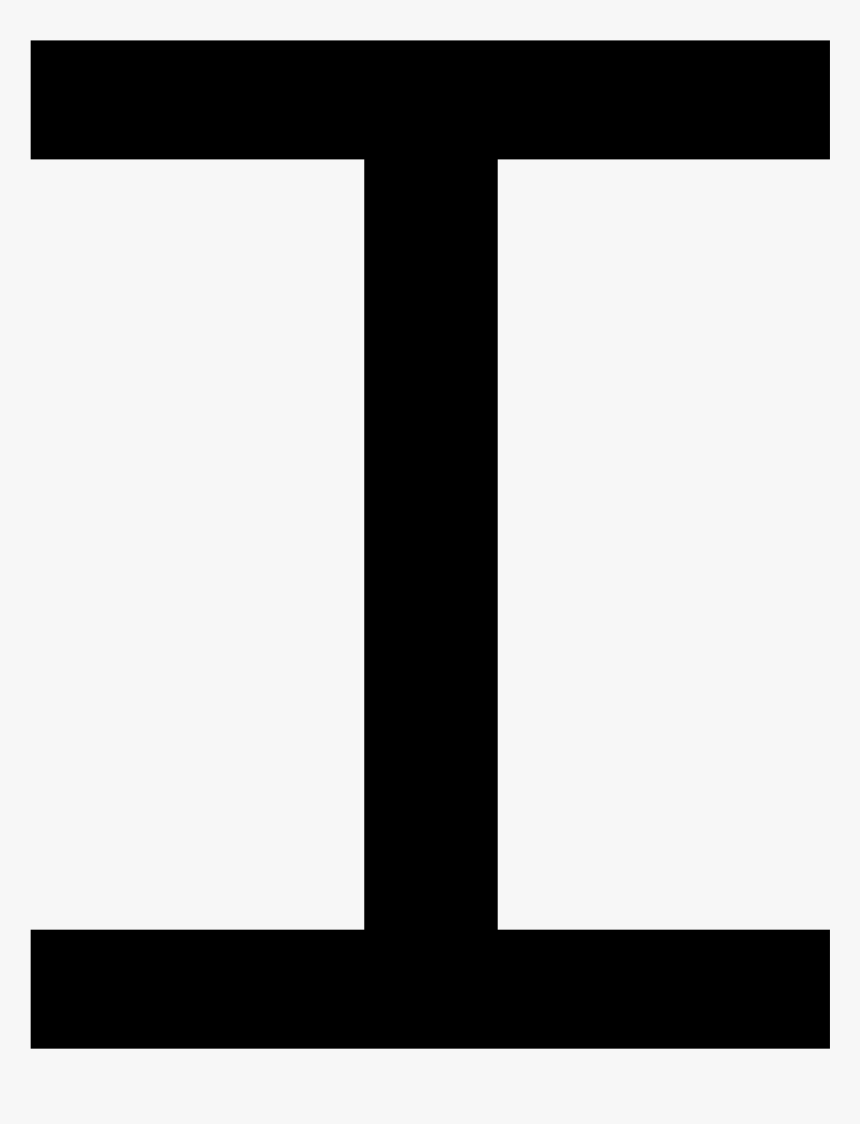 Capital Letter I Png, Transparent Png
