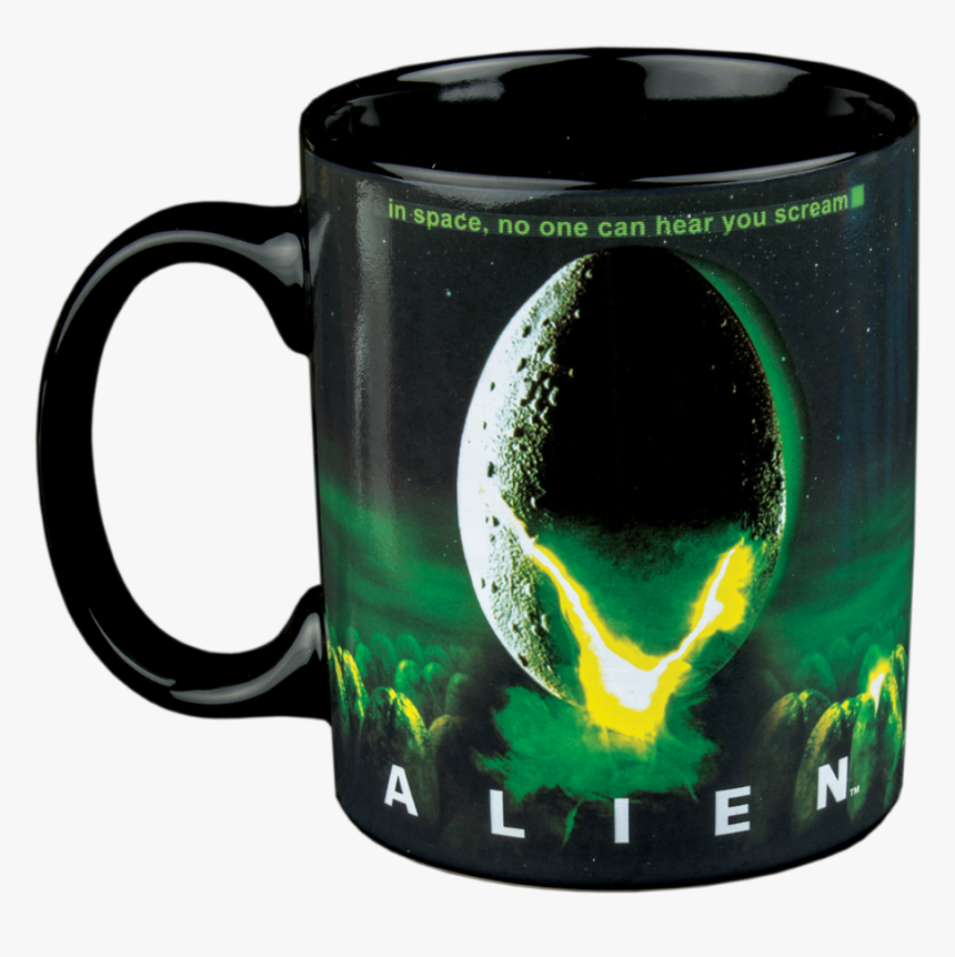 Egg Logo Heat Change Mug , Png Download - Alien 1 Cover Dvd, Transparent Png
