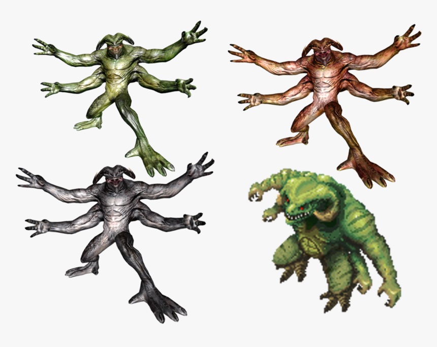 Serious Sam Aludran Reptiloid, HD Png Download