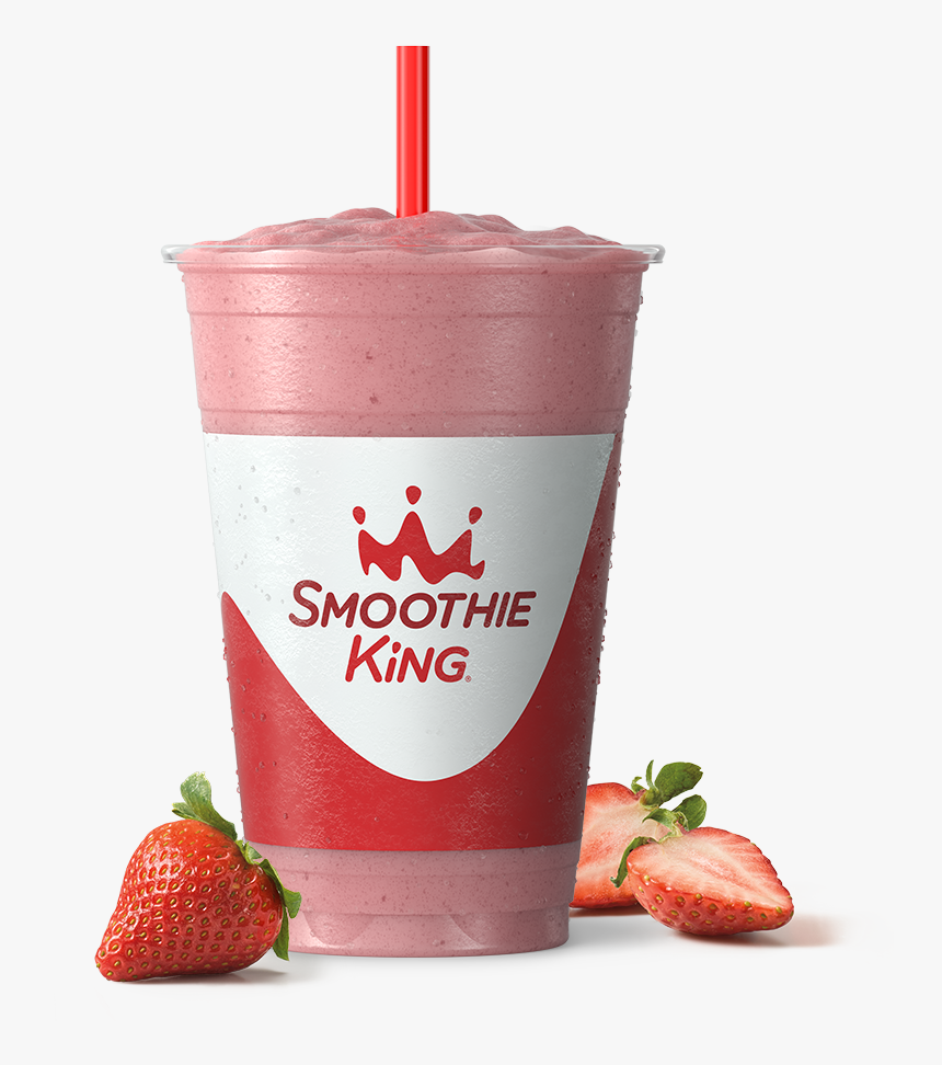 Sk Fitness Gladiator Strawberry With Ingredients - Smoothie King Peanut Power Plus, HD Png Download