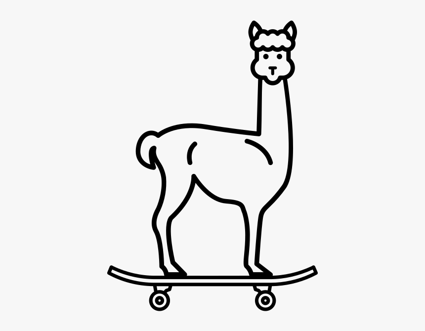 Llama Para Dibujar Facil, HD Png Download