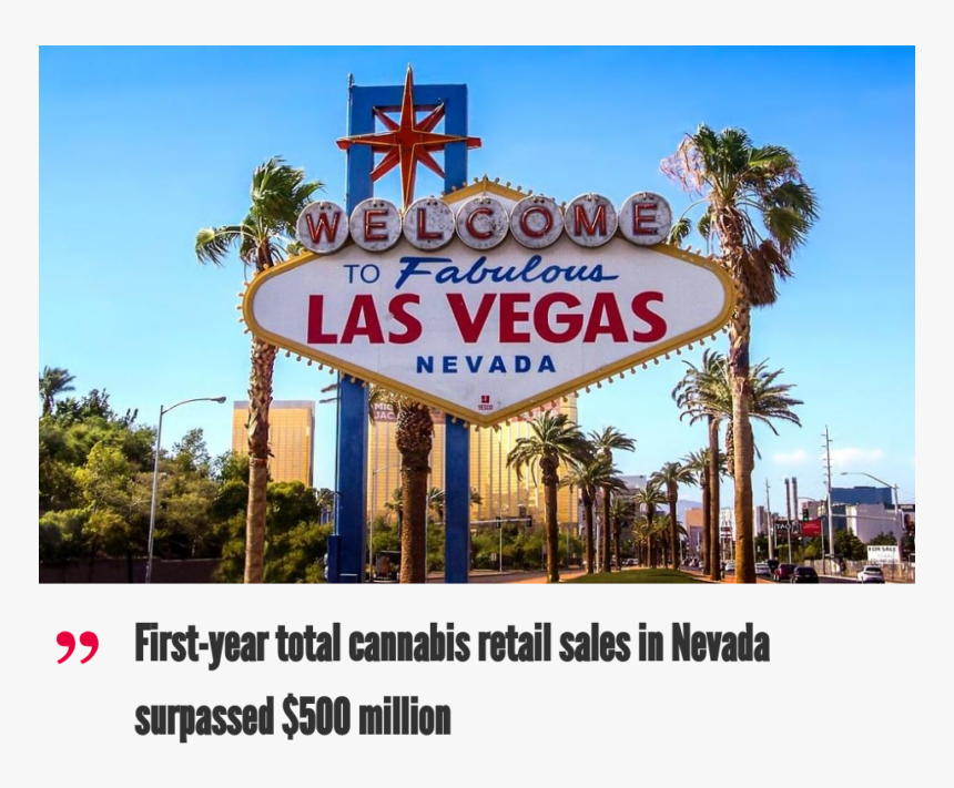 Nevada Cannabis Market Holiday Vegas - Welcome To Las Vegas, HD Png Download