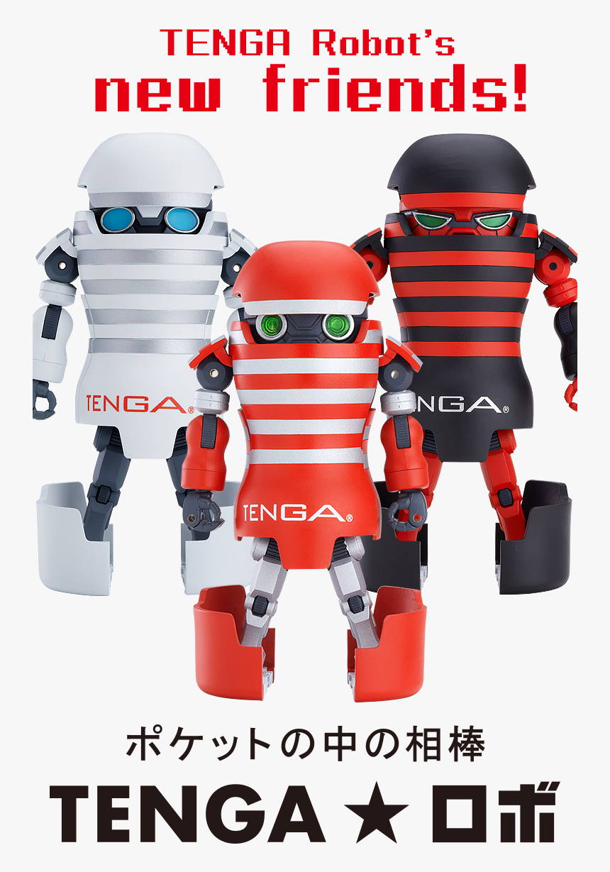 Tenga Robo S New Friends - Robot Tenga, HD Png Download