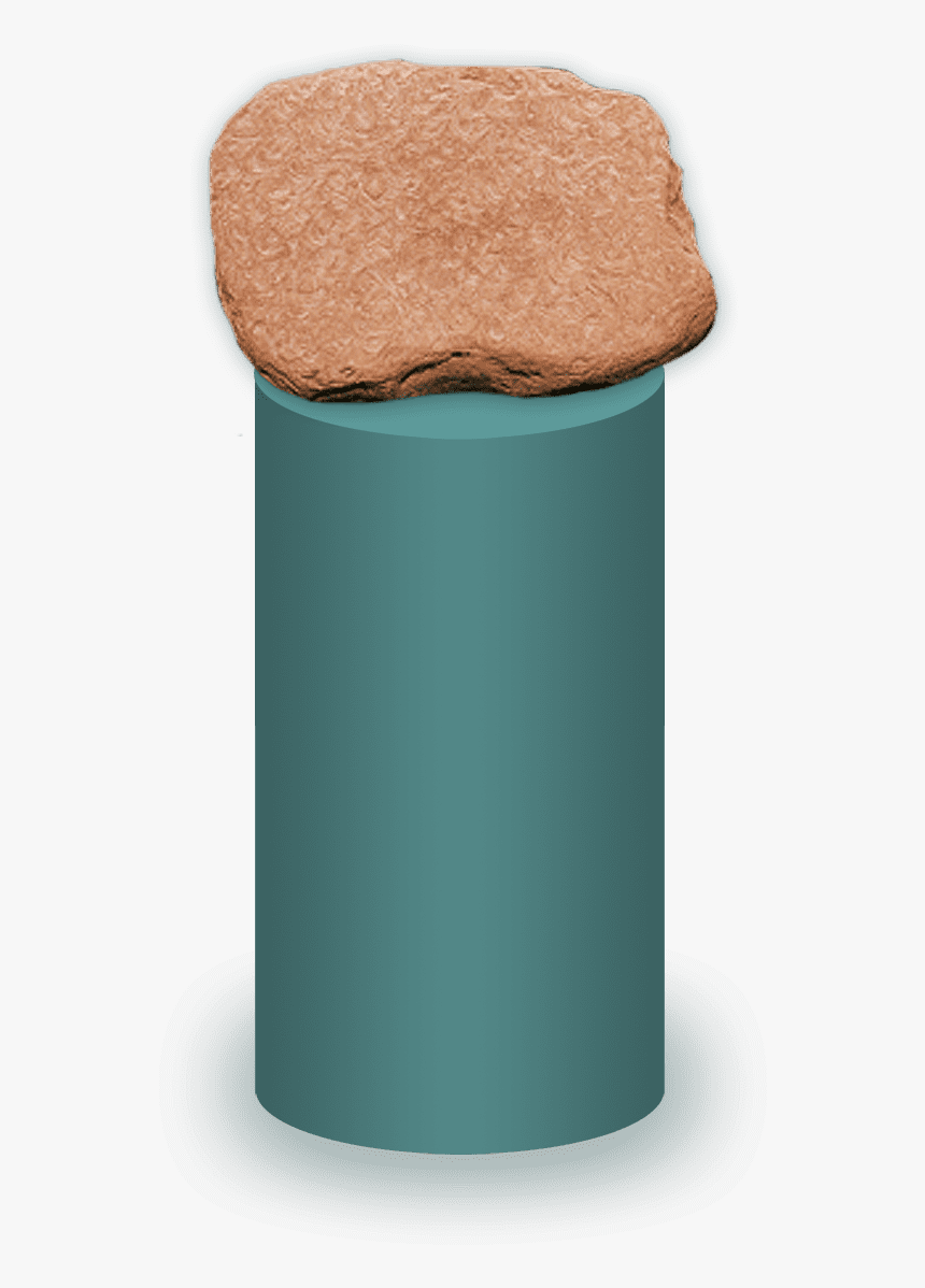 Sandstone Sitting On A Pedestal - Soufflé, HD Png Download