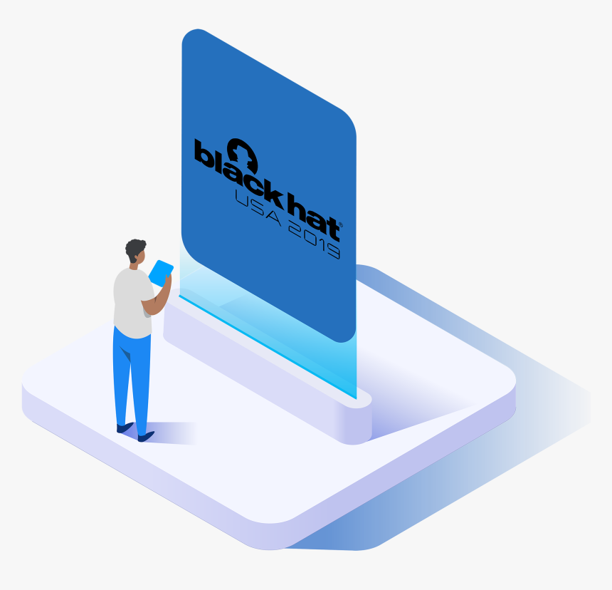 Visit Us At Black Hat 2019 Along With Six Things To - Graphic Design, HD Png Download