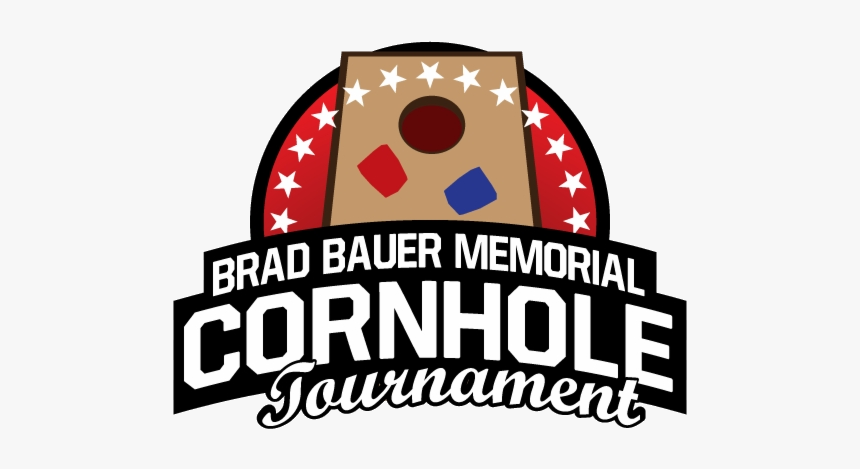 Cornhole Brad Bauer Memorial Tournament Free Transparent - Graphic Design, HD Png Download