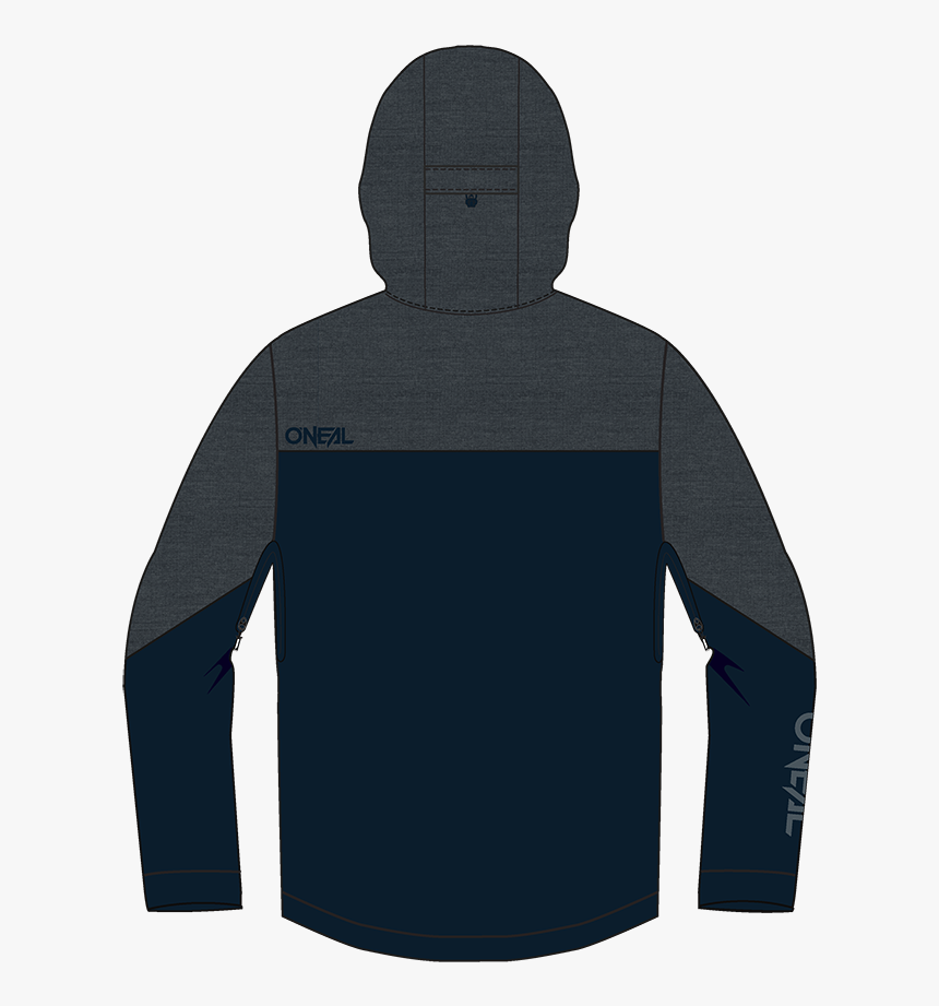 O`neal Cyclone Soft Shell Jacket Blue/gray M Clipart - Hoodie, HD Png Download