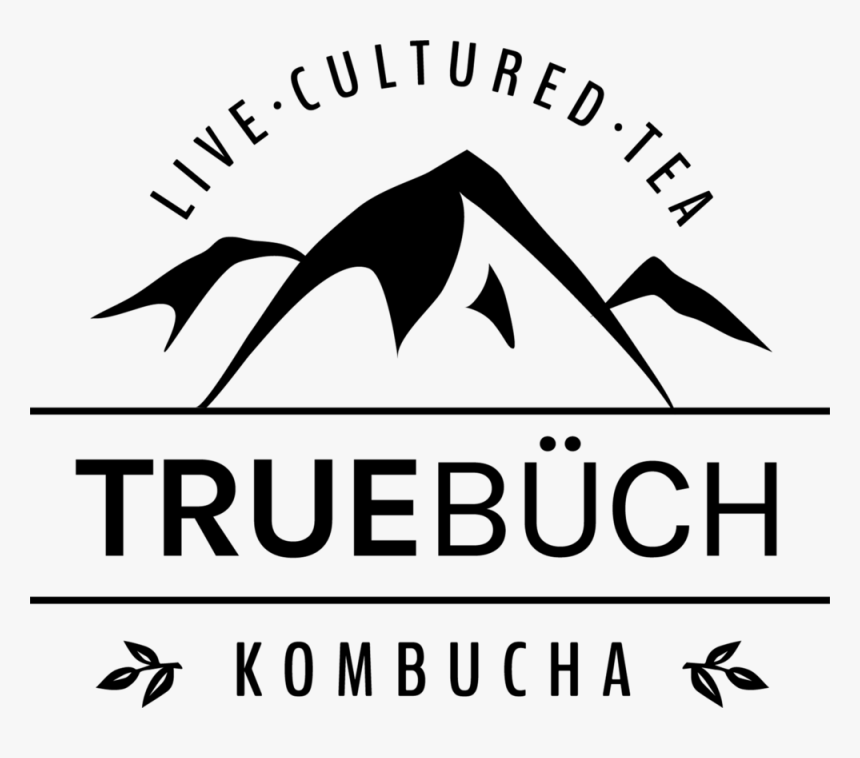 Truebuch 3 - Black - True Buch Kombucha Logo, HD Png Download