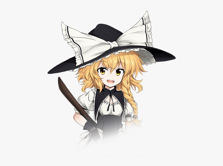 Marisa Kirisame - Touhou Genso Wanderer Marisa, HD Png Download